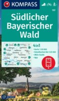 Südlicher Bayerischer Wald 1: 50 000 (Kompass). Kompass, 2023