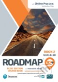 Kniha: Roadmap B2+ Flexi Course Book 2 with eBook and Online Practice (Andrew Walkley a Hugh Dellar). Pearson, 2021
