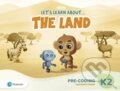 Kniha: Let´s Learn About the Land K2 Pre-coding Teacher´s Guide (Pearson). Pearson, 2020