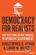 Kniha: Democracy for Realists (Christopher H. Achen a Larry M. Bartels). Princeton University Press, 2017