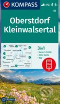 03 Oberstdorf, Kleinwalsertal 1: 25 000 (Kompass). Kompass, 2025