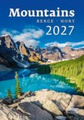 Mountains (Berge / Hory) 2027 - nástěnný kalendář (Helma). Helma, 2026