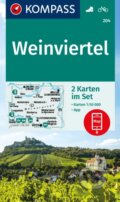204 Weinviertel 1: 50 000 (Kompass). Kompass, 2025