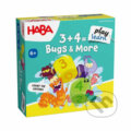 Společenská hra: Haba Play&Learn Vzdelávacia mini hra 3+4 chrobáky (Haba). Haba