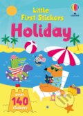 Kniha: Little First Stickers Holiday (Isa Pirracas). Usborne, 2026