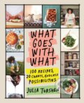 Kniha: What Goes with What (Julia Turshen). Flatiron Books, 2024