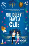 Kniha: She Doesn't Have a Clue (Jenny Elder Moke). Minotaur Books, 2025