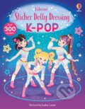 Kniha: Sticker Dolly Dressing K-POP (Lesley Sims). Usborne, 2026