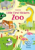 Kniha: Little First Stickers Zoo (Holly Bathie). Usborne, 2018