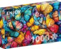 Puzzle: Puzzle Motýlí extravagance (1000 dílků) (Enjoy). Enjoy, 2026