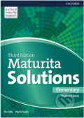 Maturita Solutions - Elementary - Student&#039;s Book - Paul Davies, Tim Falla, Oxford University Press, 2017