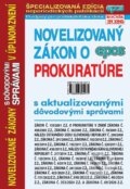 Kniha: Novelizovaný zákon o prokuratúre (Epos). Epos, 2026