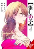 Kniha: [Oshi No Ko], Vol. 13 (Abigail Blackman, Taylor Engel, Mengo Yokoyari a Aka Akasaka). Yen Press, 2026