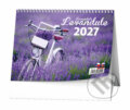 Levandule 2027 - stolní kalendář (Baloušek). Baloušek, 2026