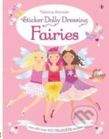 Kniha: Sticker Dolly Dressing Fairies (Fiona Watt). Usborne, 2015