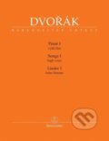 Kniha: Písně I (Antonín Dvořák). Bärenreiter Praha, 2026