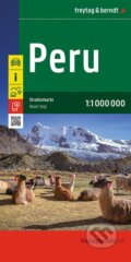 Peru 1 : 1 000 000 / silniční mapa (freytag&berndt). freytag&berndt, 2026