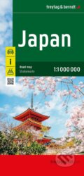 Japonsko 1:1 000 000 / silniční mapa (freytag&berndt). freytag&berndt, 2026