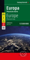 Evropa 1:3 500 000 / silniční mapa (fyzická) (freytag&berndt). freytag&berndt, 2026
