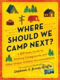Kniha: Where Should We Camp Next? (Jeremy Puglisi a Stephanie Puglisi). Sourcebooks, 2021