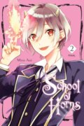 Kniha: School of Horns, Vol. 2 (Alexis Eckerman, Mito Aoi a Eleanor Summers). Yen Press, 2018