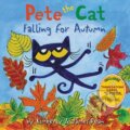 Kniha: Pete the Cat Falling for Autumn (James Dean a Kimberly Dean). HarperCollins, 2020