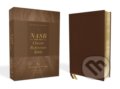 Kniha: NASB, Classic Reference Bible, Genuine Leather, Buffalo, Brown, Red Letter, 1995 Text, Comfort Print (Zondervan). Zondervan, 2021