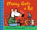 Kniha: Maisy Gets a Pet (Lucy Cousins). Walker books, 2020