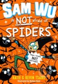 Kniha: Sam Wu is NOT Afraid of Spiders! (Katie Tsang a Kevin Tsang). Farshore, 2019