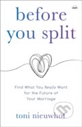 Kniha: Before you Split (Toni Nieuwhof). , 2021