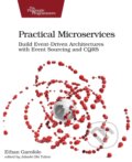 Kniha: Practical Microservices (Ethan Garofolo). Pragmatic Bookshelf, 2020