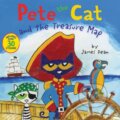 Kniha: Pete the Cat and the Treasure Map (James Dean a Kimberly Dean). HarperCollins, 2017