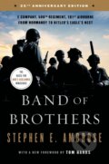 Kniha: Band of Brothers (Stephen E. Ambrose). Simon & Schuster, 2017
