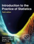 Kniha: Introduction to the Practice of Statistics (Bruce A. Craig, George P. McCabe a David S. Moore). , 2021