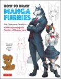 Kniha: How to Draw Manga Furries (Hitsujirobo, Yagiyama, Muraki a Madakan). Tuttle Publishing, 2021