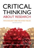 Kniha: Critical Thinking About Research (Harris Cooper a Julian Meltzoff). American Psychological Association, 2017