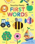 Kniha: Touchy-Feely First Words (Felicity Brooks). Usborne, 2026