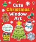 Kniha: Cute Christmas Window Art (Kate Nolan). Usborne, 2026