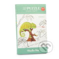 Puzzle: Puzzle 3D - Chameleon (Moulin Roty). Moulin Roty