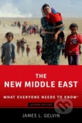 Kniha: The New Middle East (James L. Gelvin). Oxford University Press, 2024