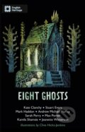 Kniha: Eight Ghosts (Andrew Hurley, Stuart Evers, Sarah Perry, Max Porter, Mark Haddon, Kate Clanchy, Kamila Shamsie a Jeanette Winterson). , 2026