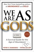 Kniha: We Are as Gods (Peter H. Diamandis a Steven Kotler). Simon & Schuster, 2026