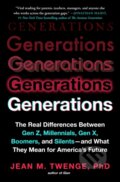 Kniha: Generations (Jean M. Twenge). Atria Books, 2025