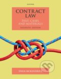 Kniha: Contract Law (Ewan McKendrick). Oxford University Press, 2024