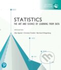 Kniha: Statistics: The Art and Science of Learning from Data, Global Edition (Alan Agresti, Christine Franklin a Bernhard Klingenberg). Pearson, 2022