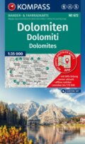672 Dolomity 1: 35 000 KOMPASS (Kompass). Kompass, 2026