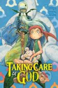 Kniha: Taking Care of God (Cixin Liu, Jun Yokoyama a Giuseppe di Martino). Yen Press, 2024