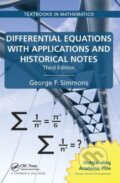 Kniha: Differential Equations with Applications and Historical Notes (George F. Simmons). Chapman and Hall/CRC, 2023