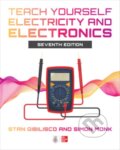 Kniha: Teach Yourself Electricity and Electronics, Seventh Edition (Simon Monk a Stan Gibilisco). McGraw-Hill, 2022
