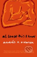 Kniha: At Least This I Know (Andres Ordorica). 404 Ink, 2022